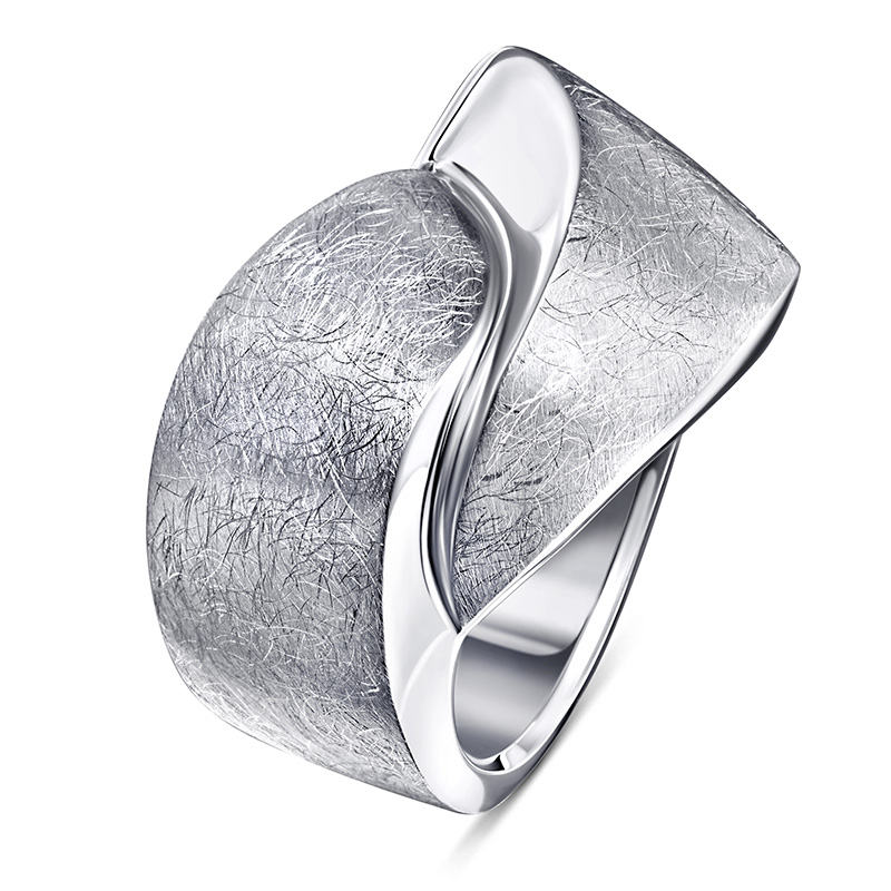 Waterkant Ring Knot in Silber