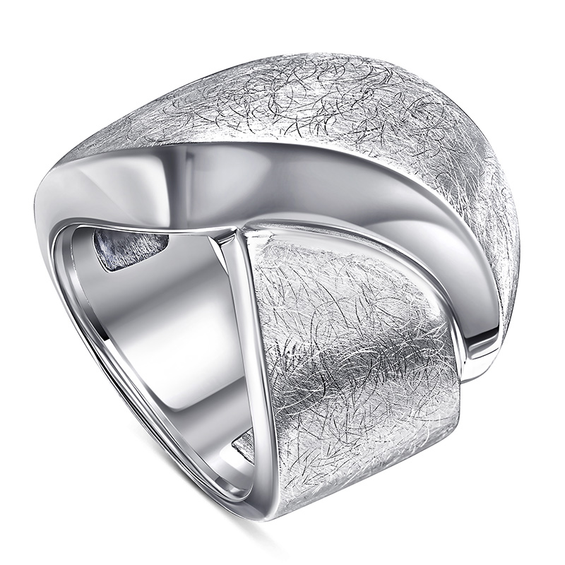 Statement Ring Knot in Silber