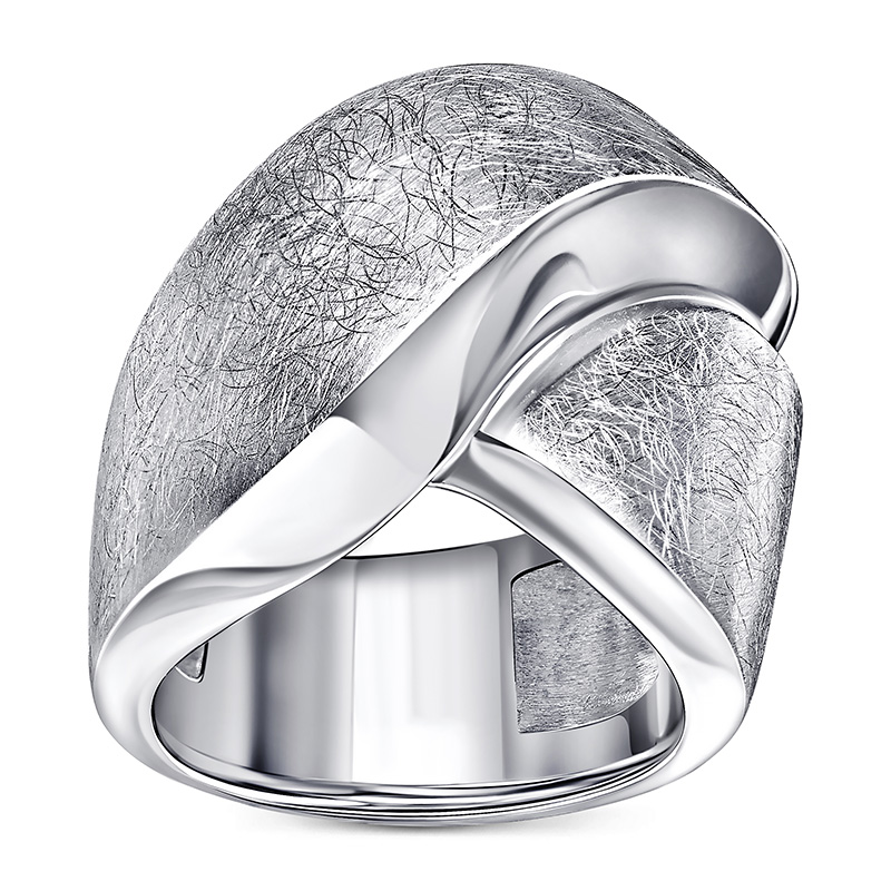 Statement Ring KNOT in Silber