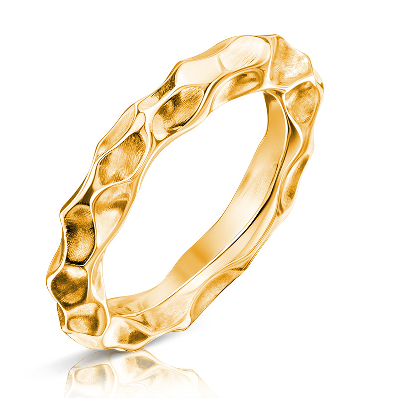 WATERKANT Nordsee Schmuck Ring HOLLOW gold