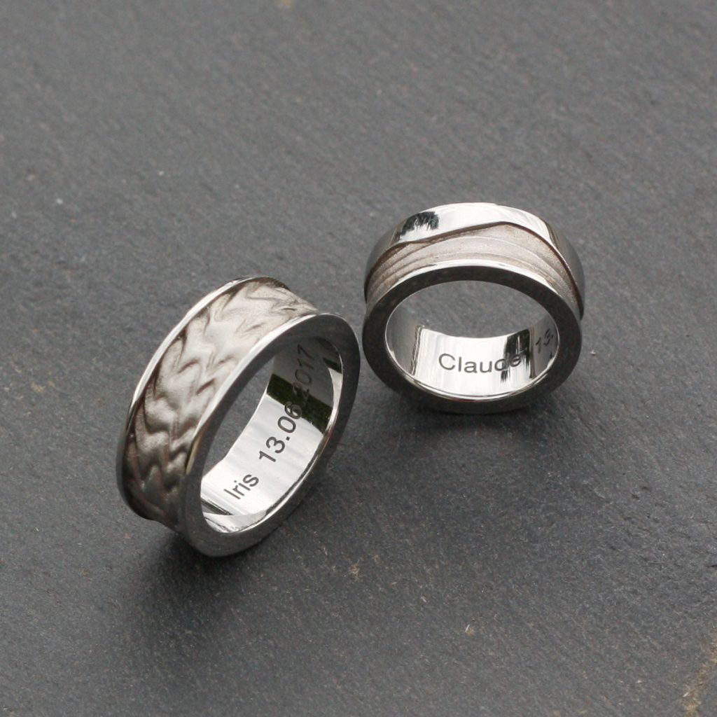 Eheringe mit Gravur