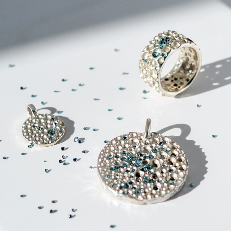 Kollektion Sponge mit Brillanten