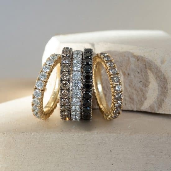 Ring MEMO FLEX cognac GG